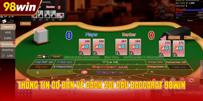 Thông tin cơ bản về cách soi cầu baccarat 98WIN